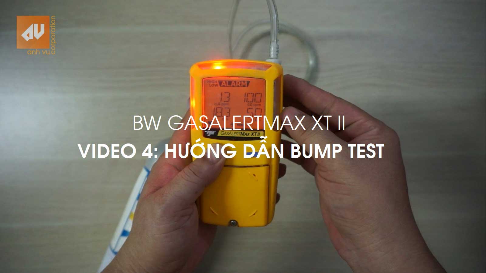 No.4 – Bump test máy đo khí GasAlertMax XT II [EN: How to Bump test?]